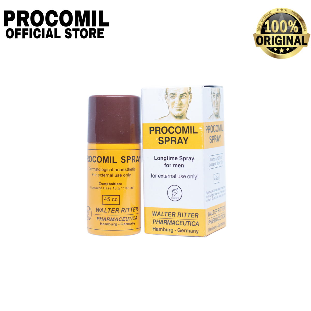 Procomil Spray By Walter Ritter. Germany