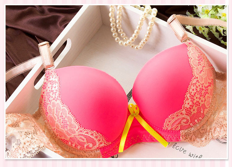Voler Haut Women Bridal Lingerie Set of Lace Bra and Panty Set ( Buy 1 Get 2 Free )