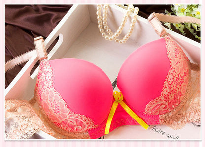 Voler Haut Women Bridal Lingerie Set of Lace Bra and Panty Set ( Buy 1 Get 2 Free )