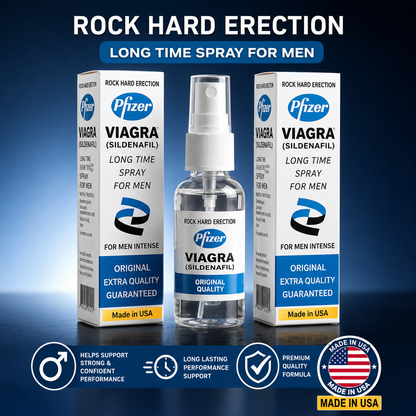 Glorifly Viagra Long Time Spray 45ML made in USA
