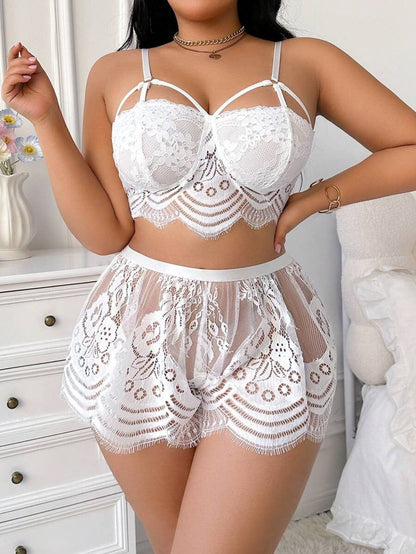 Classic Lace Babydoll Nightdress