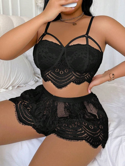 Classic Lace Babydoll Nightdress