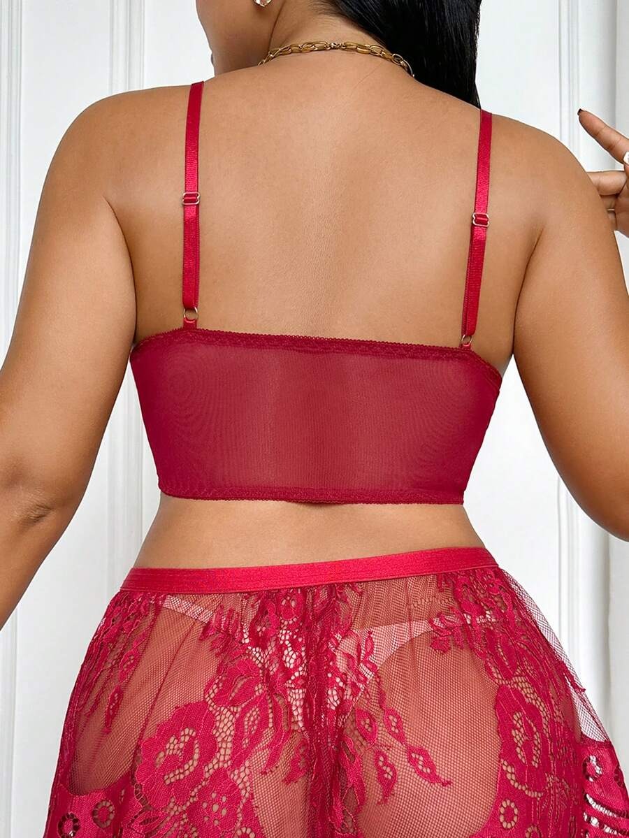 Classic Lace Babydoll Nightdress