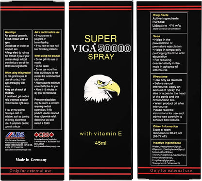 Super Viga Delay Spray for Men